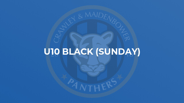 U10 Black (Sunday)