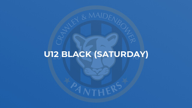 U12 Black (Saturday)