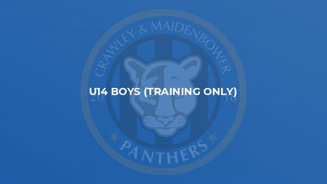 U14 Boys (Training Only)