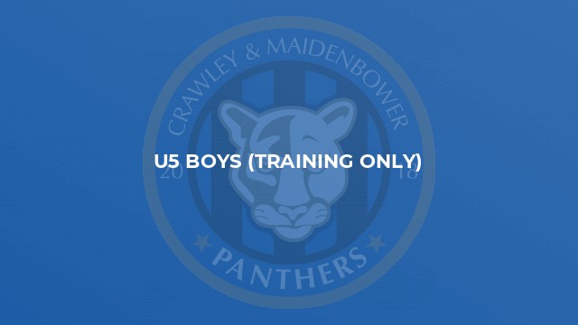 U5 Boys (Training Only)