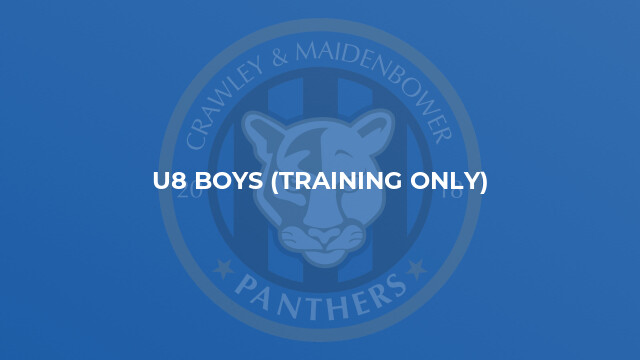 U8 Boys (Training Only)