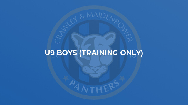 U9 Boys (Training only)