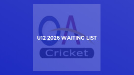 U12 2026 Waiting List