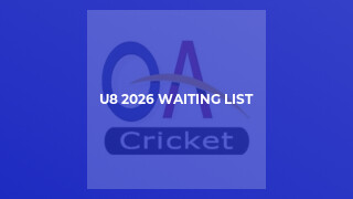 U8 2026 Waiting List