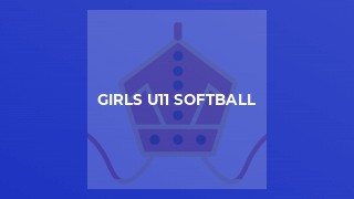 Girls U11 Softball