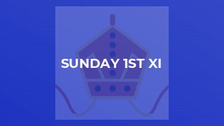 Sunday 1st XI