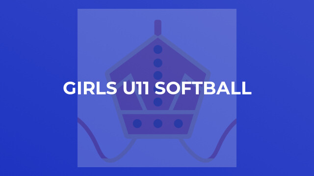 Girls U11 Softball