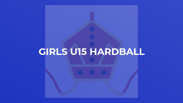 Girls U15 Hardball