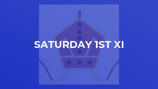 Saturday 1st XI