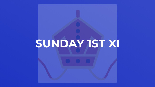 Sunday 1st XI