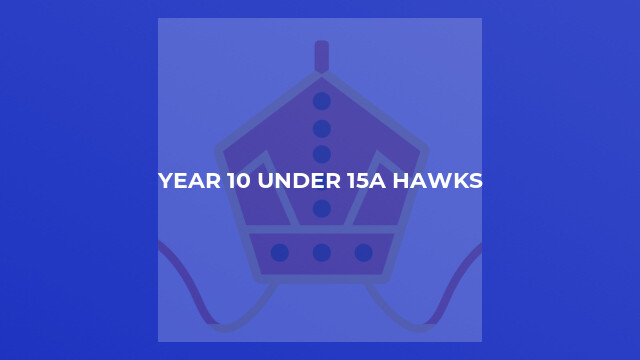 Year 10 Under 15A Hawks