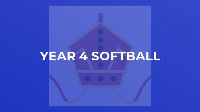 Year 4 Softball