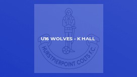 U16 Wolves - K Hall