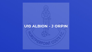 U10 Albion - J Orpin