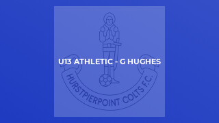 U13 Athletic - G Hughes