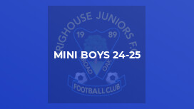 Mini Boys 24-25