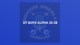 U7 Boys Alpha 25-26