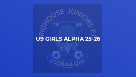 U9 Girls Alpha 25-26