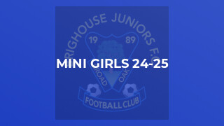 Mini Girls 24-25