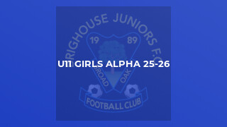 U11 Girls Alpha 25-26