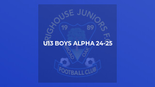 U13 Boys Alpha 24-25