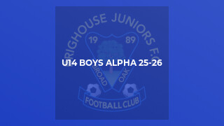 U14 Boys Alpha 25-26