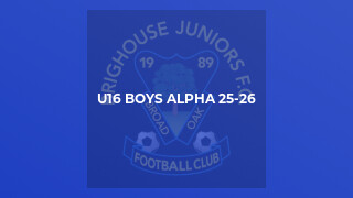 U16 Boys Alpha 25-26