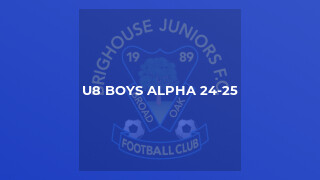 U8 Boys Alpha 24-25