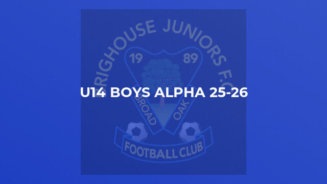 U14 Boys Alpha 25-26