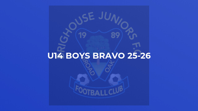 U14 Boys Bravo 25-26