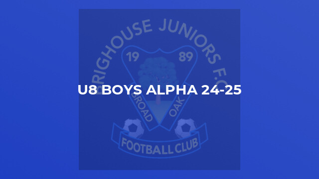 U8 Boys Alpha 24-25