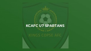 KCAFC U7 Spartans