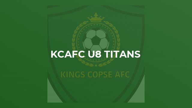 KCAFC U8 Titans