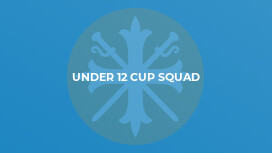 Under 12 Cup Squad