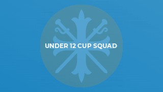 Under 12 Cup Squad