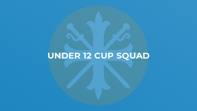Under 12 Cup Squad
