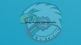 Boys - Year 8 Assessments