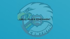 Girls - Year 8 Assessment