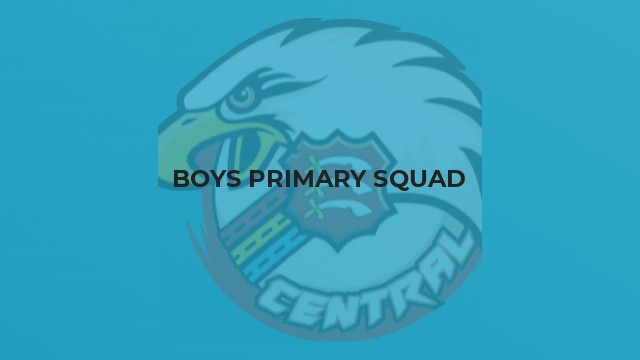 Boys Primary Squad