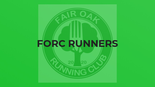 FORC Runners