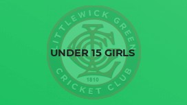 Under 15 girls