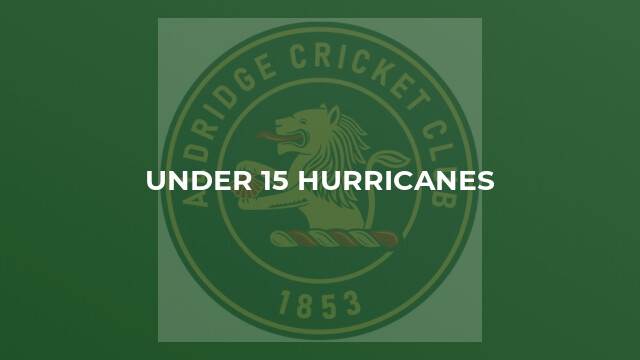 Under 15 Hurricanes