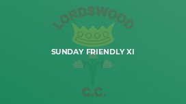 Sunday Friendly XI