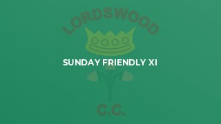 Sunday Friendly XI