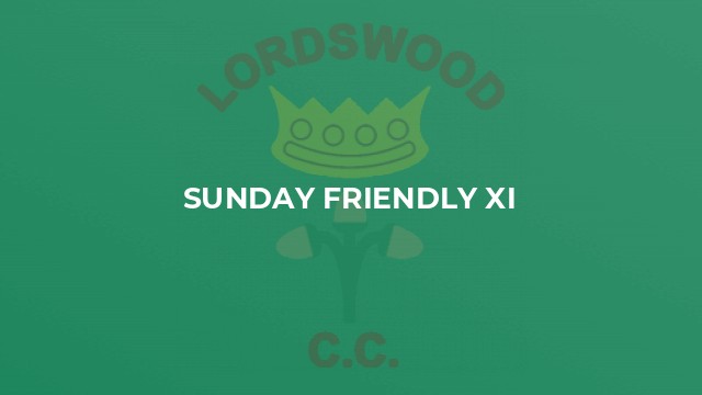 Sunday Friendly XI