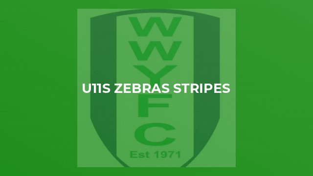 U11s Zebras Stripes