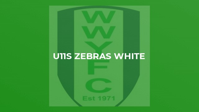 U11s Zebras White