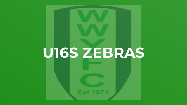 U16s Zebras