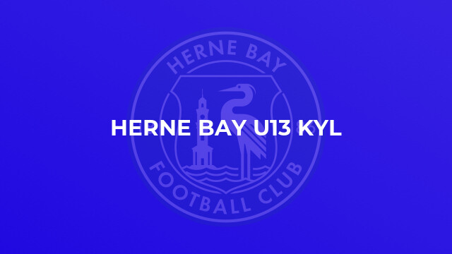 Herne Bay U13 KYL