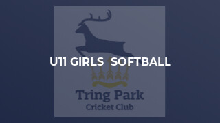 U11 Girls  Softball